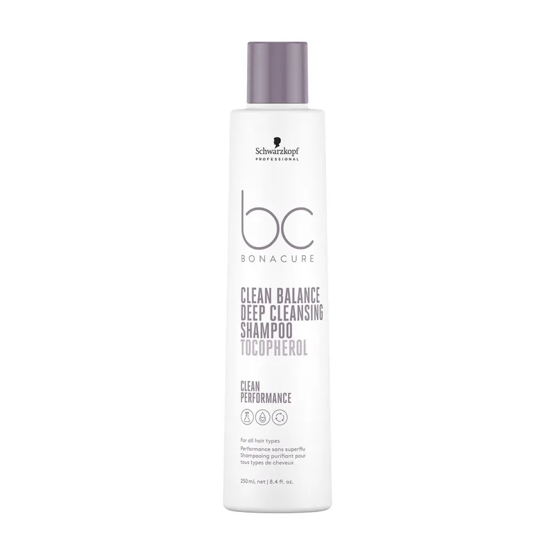 Schwarzkopf Professional BC Bonacure Clean Balance Deep Cleansing Shampoo Tocopherol (250ml)
