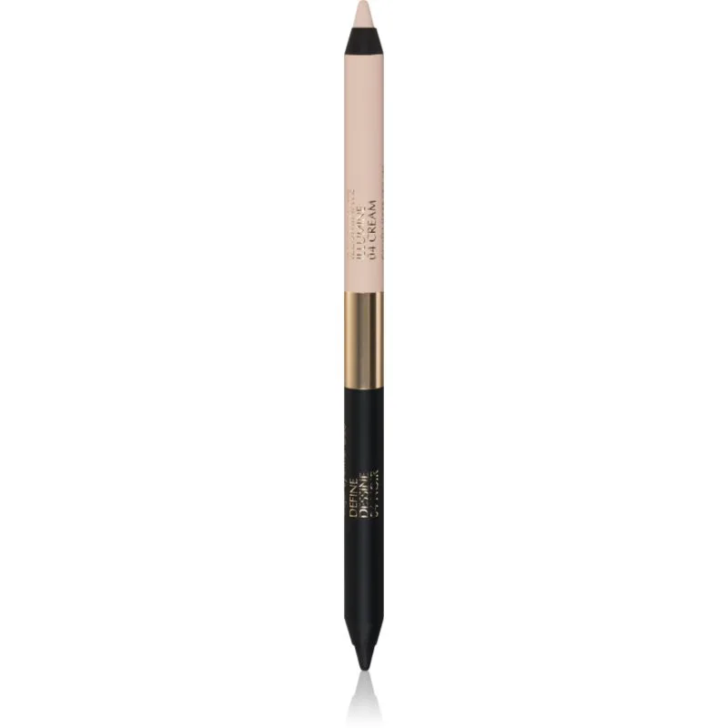 Estée Lauder Smoke & Brighten Kajal Eyeliner Duo λάινερ μολύβι για τα μάτια απόχρωση Noir / Cream 1 γρ