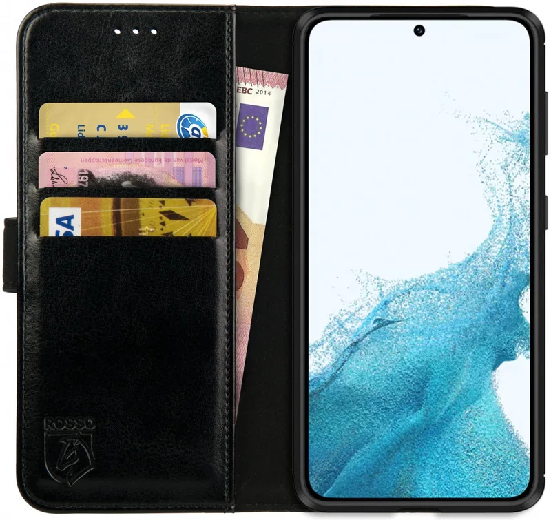 Κόκκινο Element PU Θήκη Πορτοφόλι Samsung Galaxy S22 5G - Black (8719246343087)