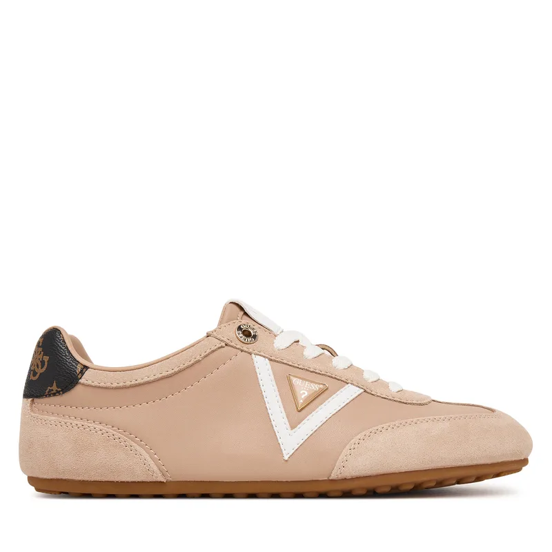 Αθλητικά Guess FLTREL LEA12 Μπεζ