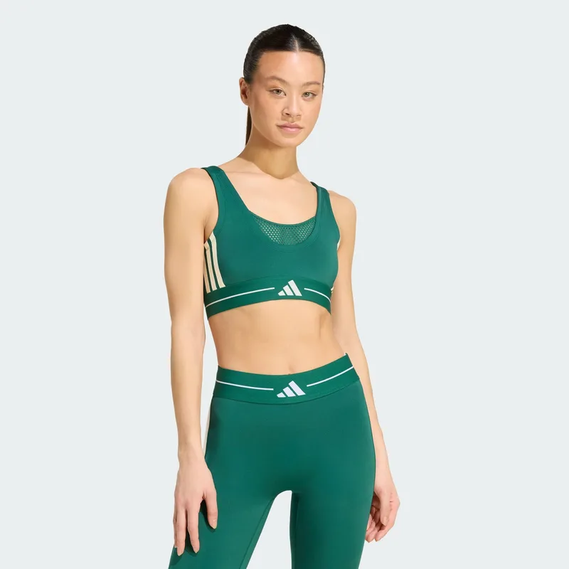 adidas W Hyperglam 3-Stripes Color Block Light Bra (9000284499_66187)