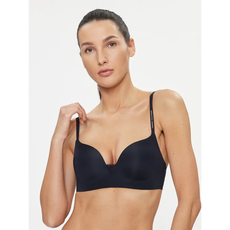 Tommy Hilfiger Σουτιέν Push-up UW0UW02405 Σκούρο μπλε