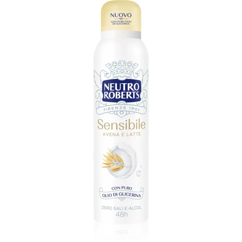 Neutro Roberts Avena e Latte αποσμητικό σε σπρέι με 48 - ώρη προστασία 150 ml