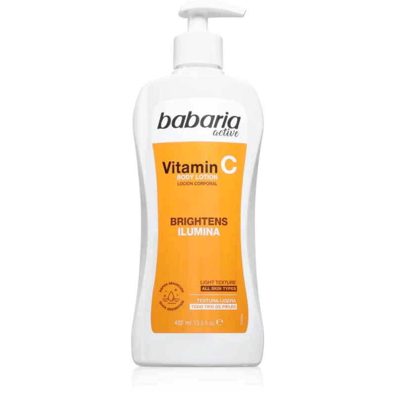 Babaria Vitamin C λαμπρυντικό γάλα σώματος 400 ml