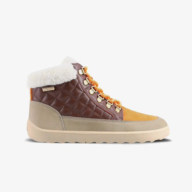 Sneakers Be Lenka Olivia Taupe, Dark Brown & Πορτοκαλί EUR 41