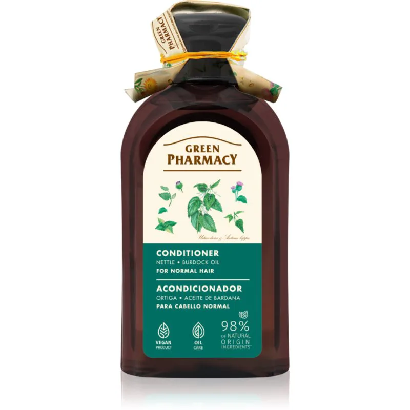 Green Pharmacy Nettle & Burdock oil Conditioner κοντίσιονερ για κανονικά μαλλιά 300 ml