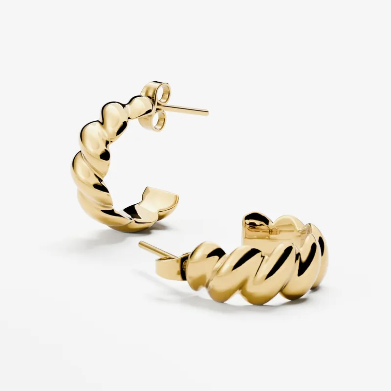 Σκουλαρίκια FURIOSA® Croissant Earrings Χρυσό Universal