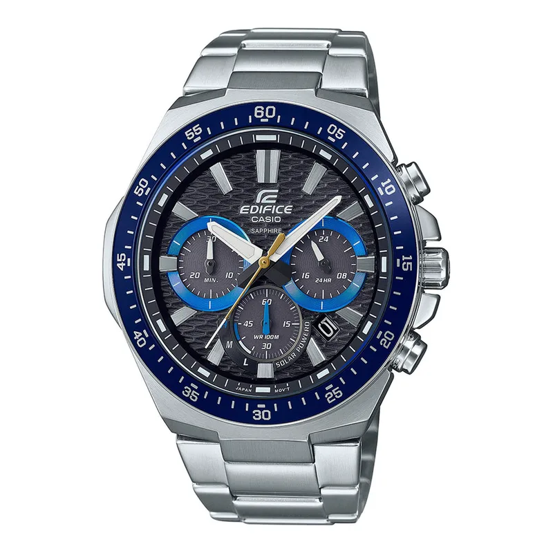 CASIO Edifice Solar Stainless Steel Chronograph EFS-S600D-1A2VUEF