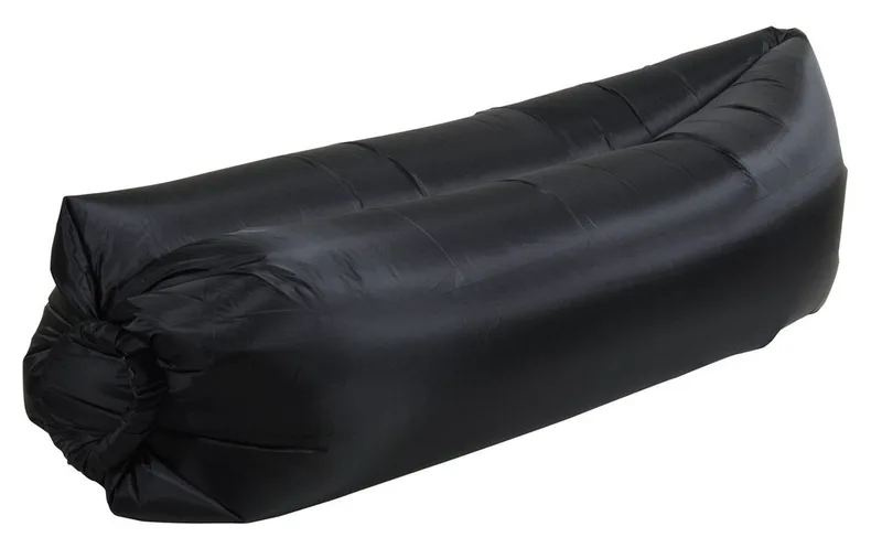 Μάυρη Φουσκωτή Πολυθρόνα Παραλίας 260 x 70cm