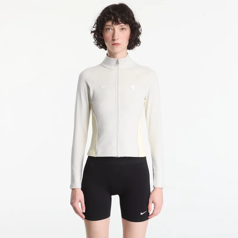 Φούτερ Nike Sportswear Women's Full-Zip Long-Sleeve Top Light Bone/ Alabaster L