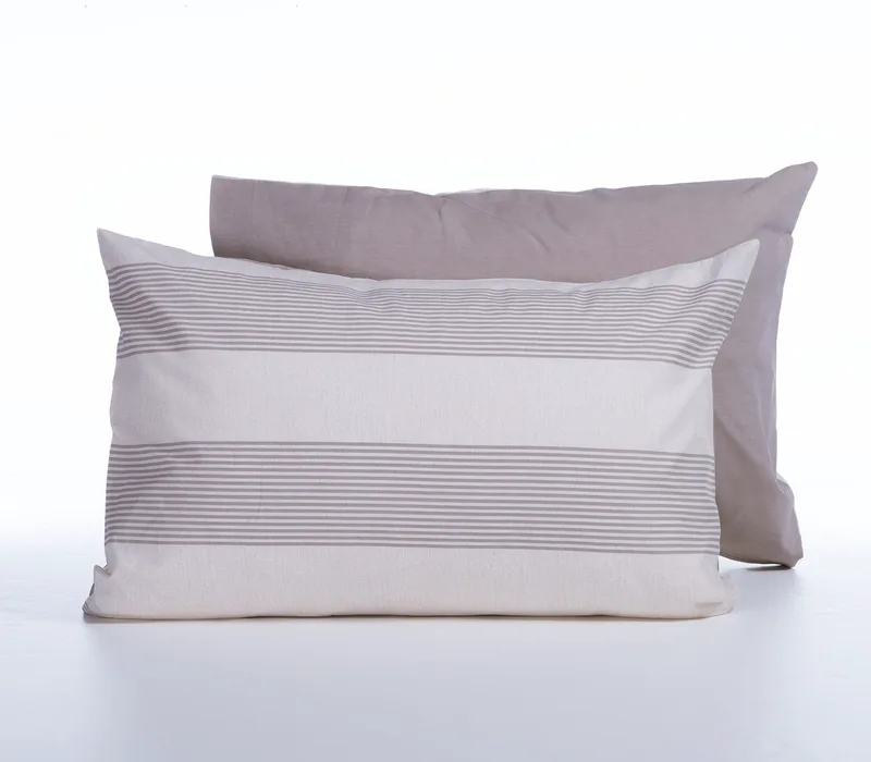 Μαξιλαροθήκη Nef-Nef Casual Stripe Ecru 52x72
