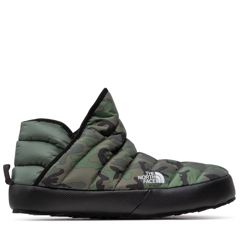 Παντόφλες Σπιτιού The North Face Thermoball Traction Bootie NF0A3MKH28F1 Χακί