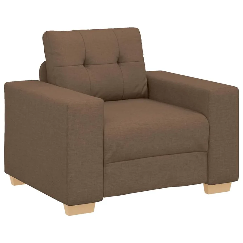 vidaXL Πολυθρόνα Καφέ 100x78x80 εκ. Ύφασμα
