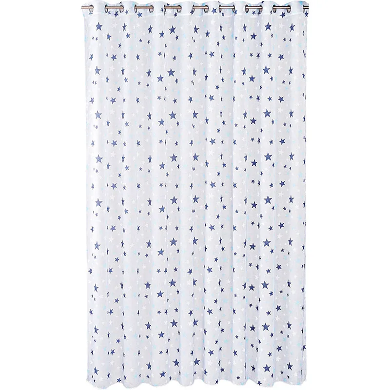 Κουρτίνα 280x280 Με Τρουκς Beauty Home 6121 Blue 280x280Υ