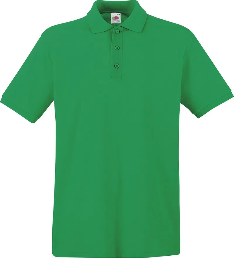 Ανδρική μπλούζα Polo Fruit of the Loom 63-218-0 Kelly Green