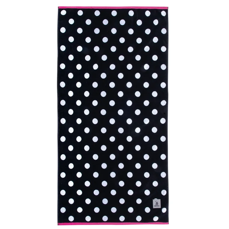 Greenwich polo club πετσετα θαλασσησ 90χ170 4068 black, fuschia