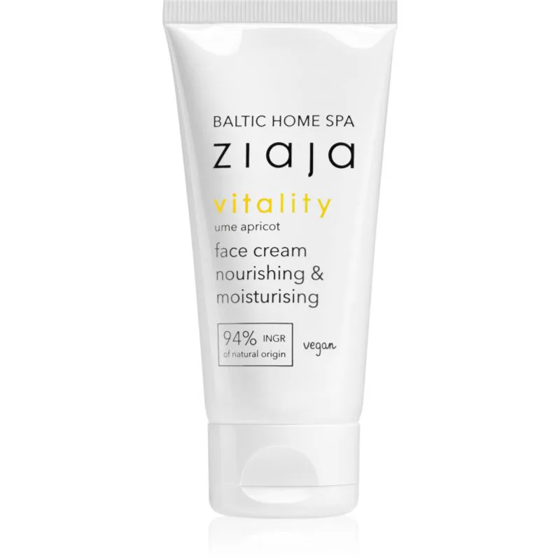 Ziaja Baltic Home Spa Vitality ενυδατική και θρεπτική κρέμα για το πρόσωπο 50 ml