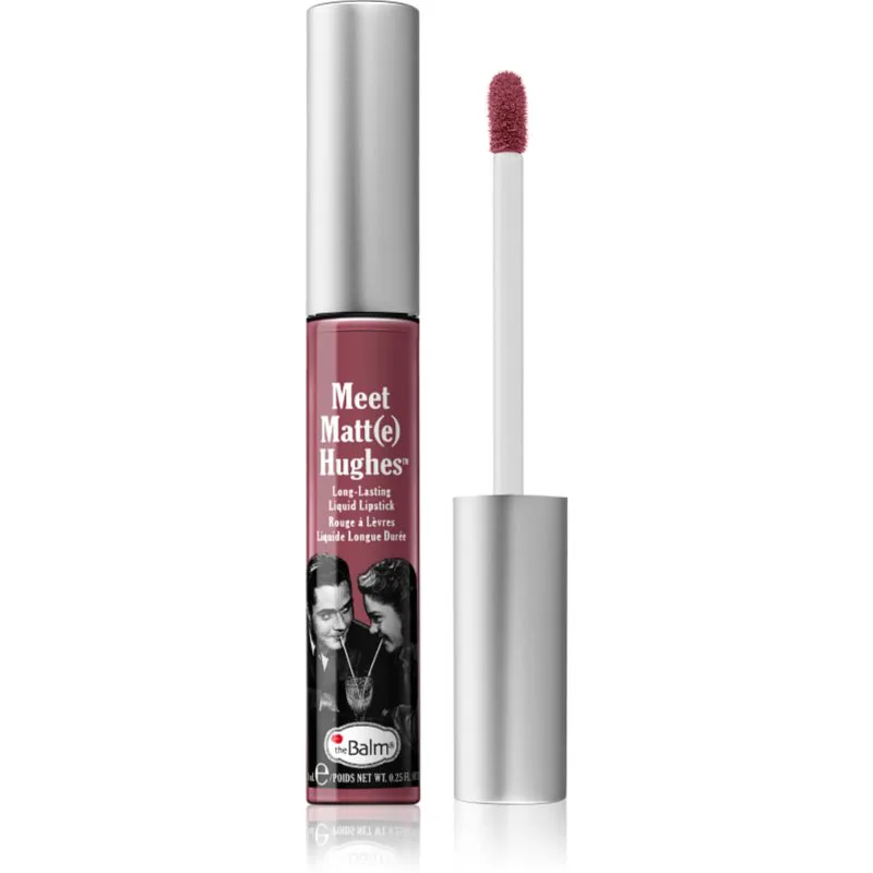theBalm Meet Matt(e) Hughes Long Lasting Liquid Lipstick μακράς διαρκείας ρευστό κραγιόν απόχρωση Charming 7.4 ml