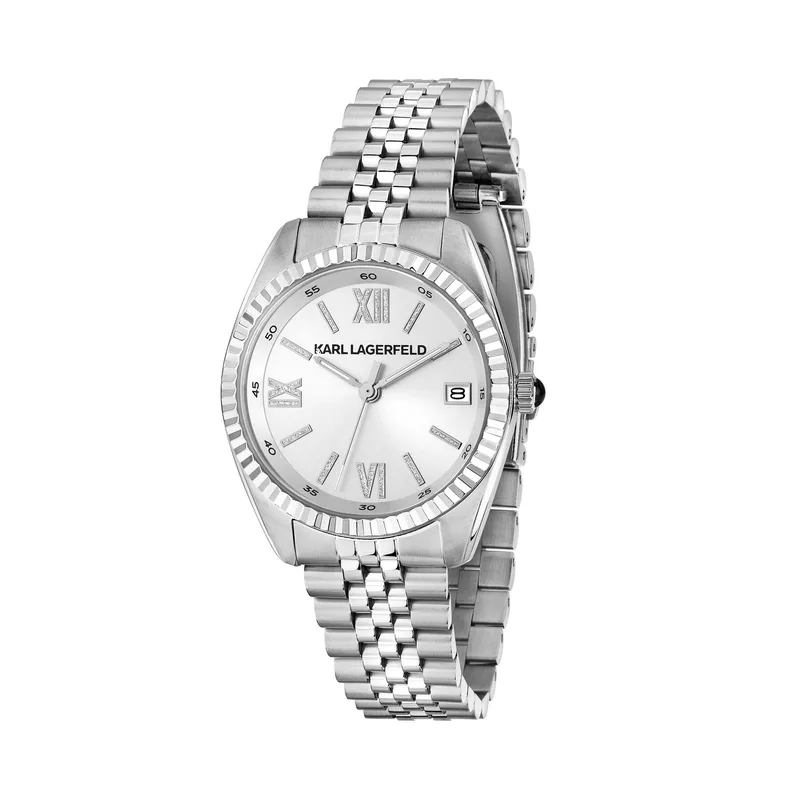 Ρολόι KARL LAGERFELD R0553108509 Ασημί