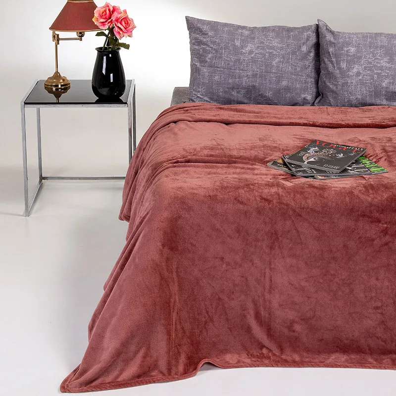 Κουβέρτα Fleece Υπέρδιπλη 220x240 Melinen Tokyo Apple 220x240