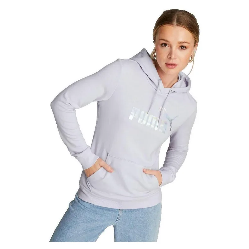 Φούτερ Puma Sweat à capuche Essentials+ Nova Shine violet