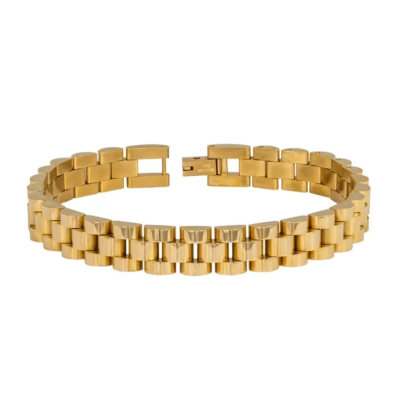 Ανδρικό βραχιόλι Visetti Χρυσό Stainless Steel 41AB-BR005G 41AB-BR005G Ατσάλι