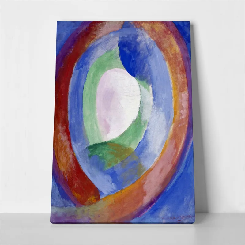 Πίνακας σε Καμβά ROBERT DELAUNAY - CIRCULAR FORMS NO1