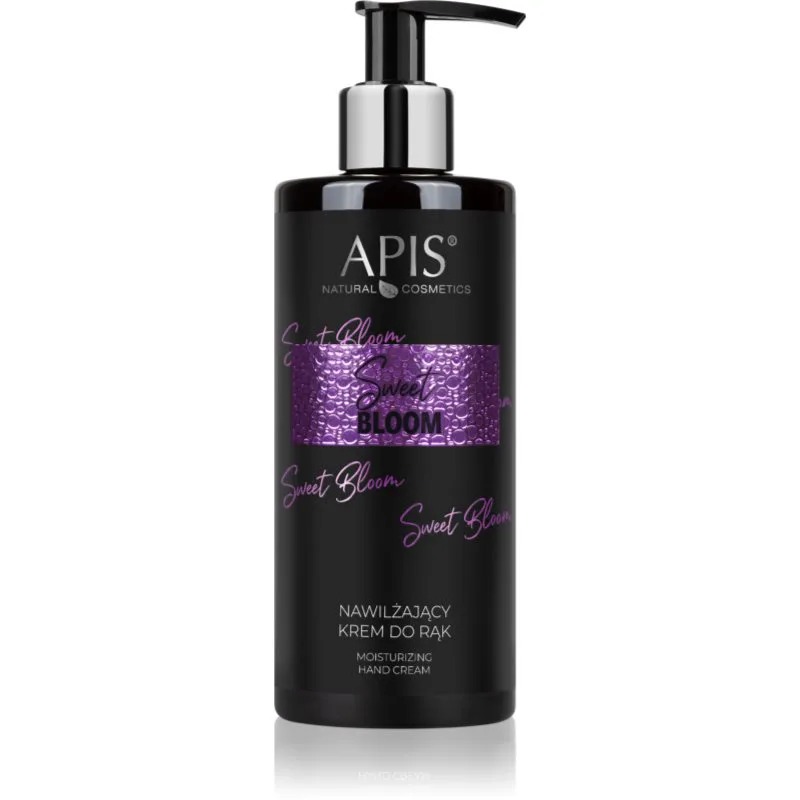 Apis Natural Cosmetics Sweet Bloom ενυδατική κρέμα για τα χέρια 300 ml