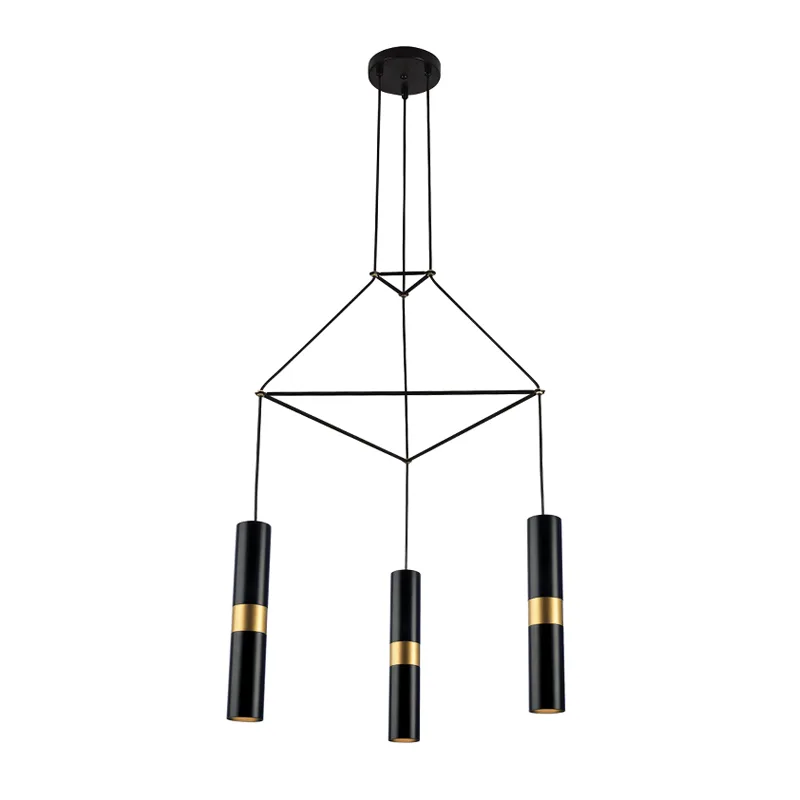 Φωτιστικό Οροφής Τρίφωτο Aca Da Vinci HM853P56BK Black