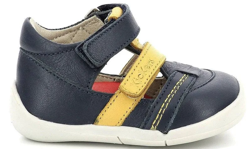 ΠΑΠΟΥΤΣΟΠΕΔΙΛΑ KICKERS WAFEL 927210 ΣΚΟΥΡΟ ΜΠΛΕ/ΚΙΤΡΙΝΟ (EU:22)