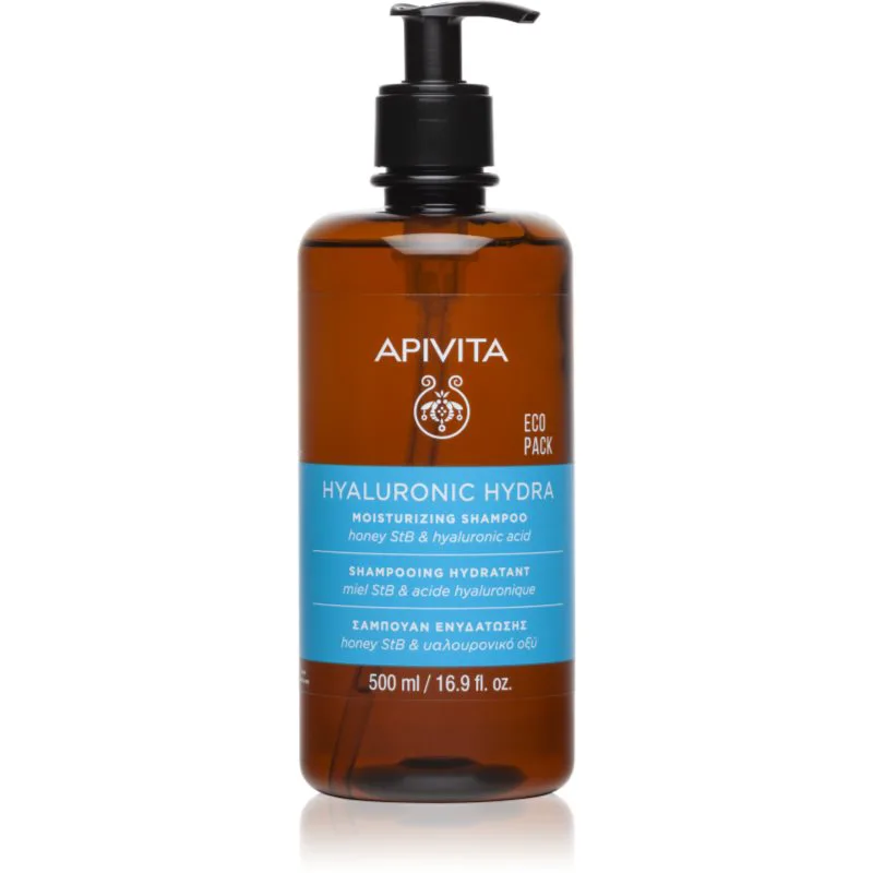 Apivita Hyaluronic Hydra Moisturizing Shampoo ενυδατικό σαμπουάν 500 ml