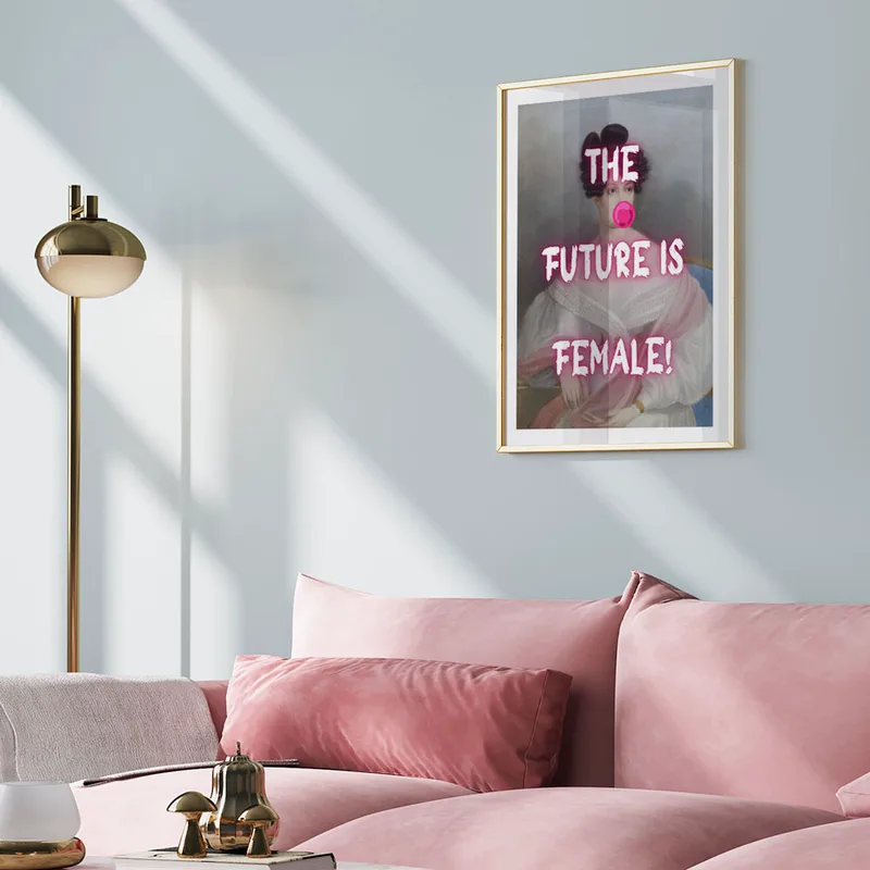 Πόστερ ALTERED ART THE FUTURE IS FEMALE