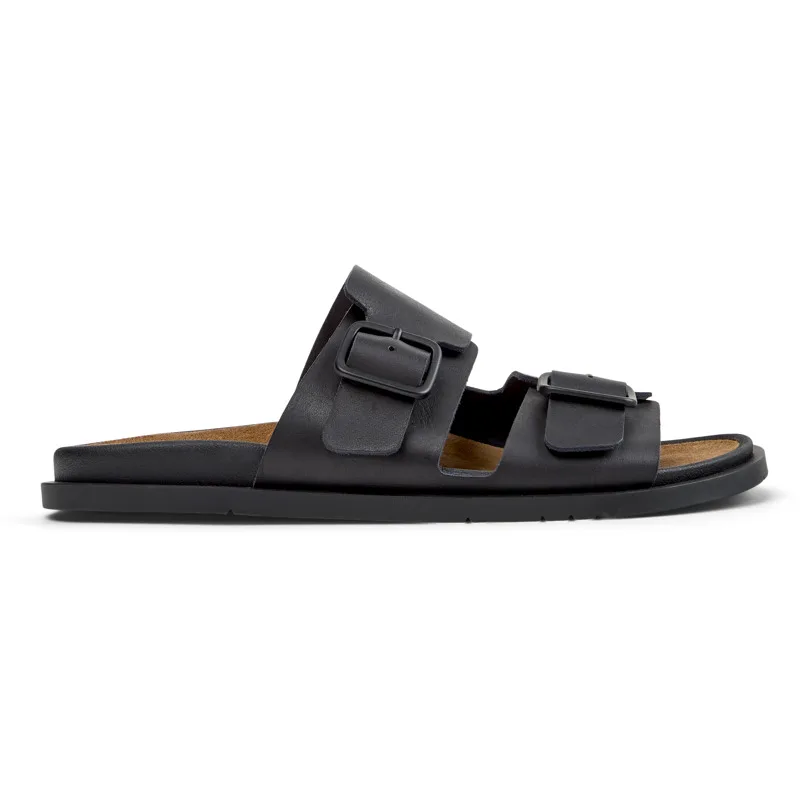 CAMPER Lluc Sandal - Casual παπούτσια Για Ανδρικα - Μαύρο, Μέγεθος 42, Smooth leather