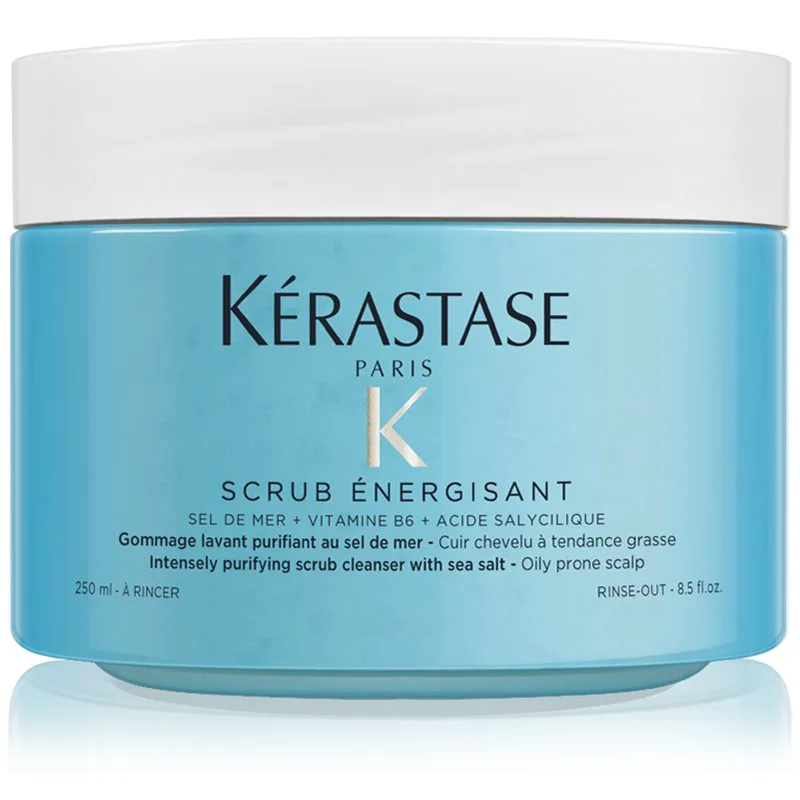 Kérastase Fusio Scrub Énergisant καθαριστική απολέπιση Για λιπαρό δέρμα της κεφαλής 325 γρ