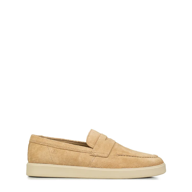 Μοκασίνια ανδρικά Clarks Μπεζ 26186190 Lockford Easy 262