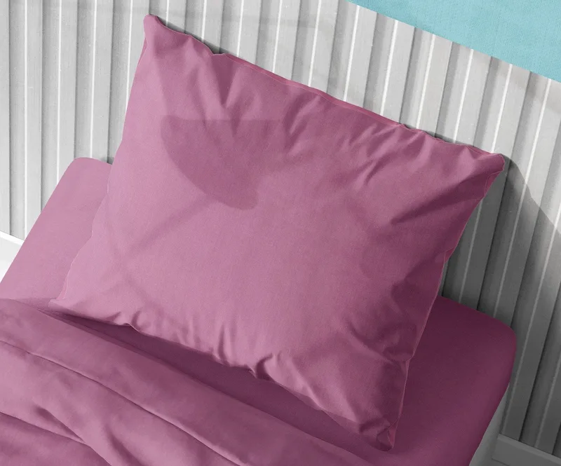 Μαξιλαροθήκη Dimcol Solid 492 Μωβ 50x70