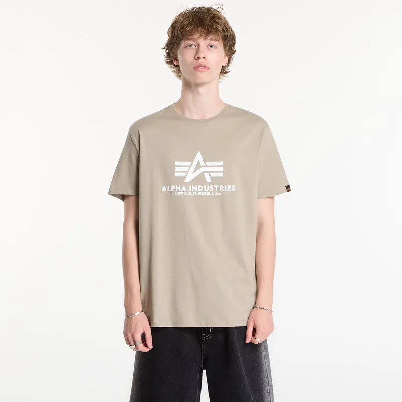 T-shirt Alpha Industries Basic T-Shirt Vintage Sand XL