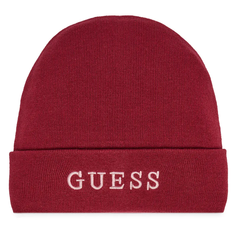 Σκούφος Guess AW5189 POL01 Μπορντό