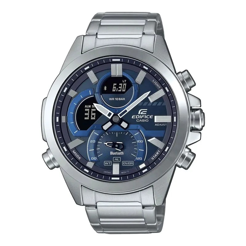CASIO Edifice Stainless Steel Chronograph ECB-30D-2AEF