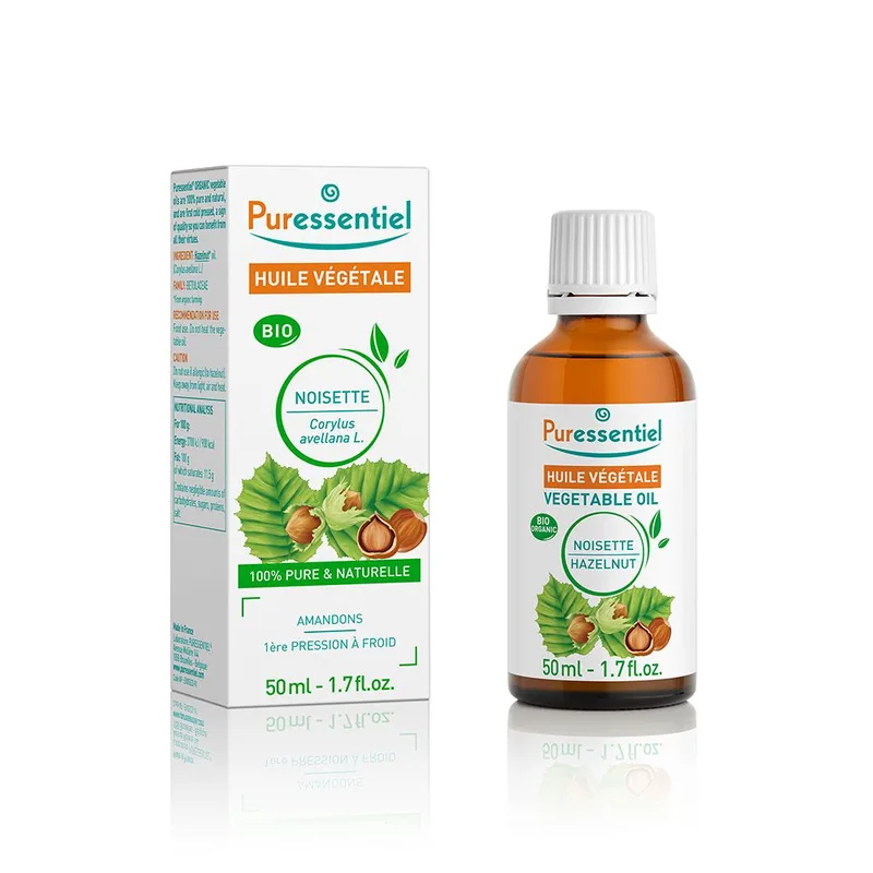 Puressentiel ORGANIC Hazelnut Vegetable Oil 50ML