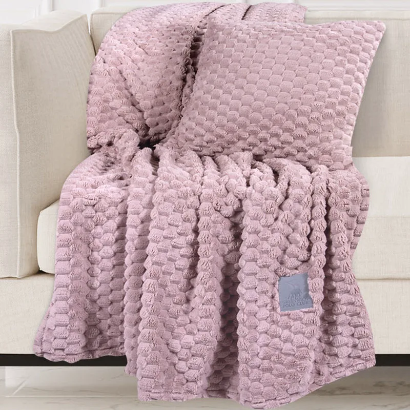 Κουβέρτα Καναπέ-Ριχτάρι 130x170 Greenwich Polo Essential 3474 Nude 130x170