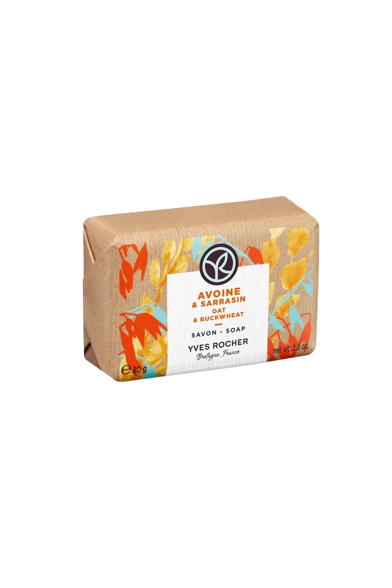 Yves Rocher Oat & Buckwheat Soap 80 gr - 32543
