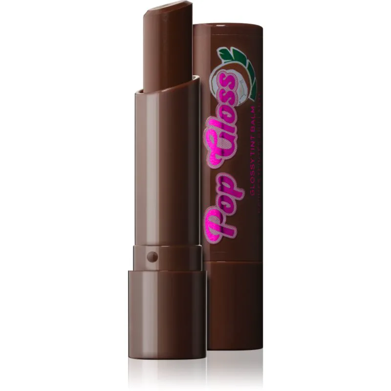 I Heart Revolution Pop Gloss βάλσαμο για τα χείλη με χρώμα απόχρωση Coconut Brown 2.7 γρ