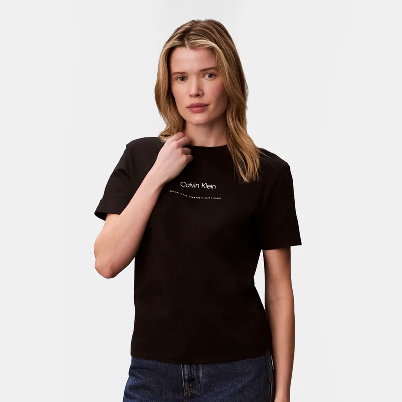 Calvin Klein Multi Logo Classic Γυναικείο T-Shirt (9000271145_1469)