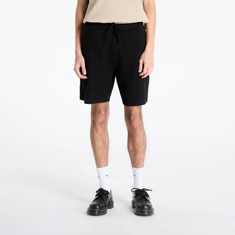 Σορτς Hugo Boss Men's Waffle Shorts Black M