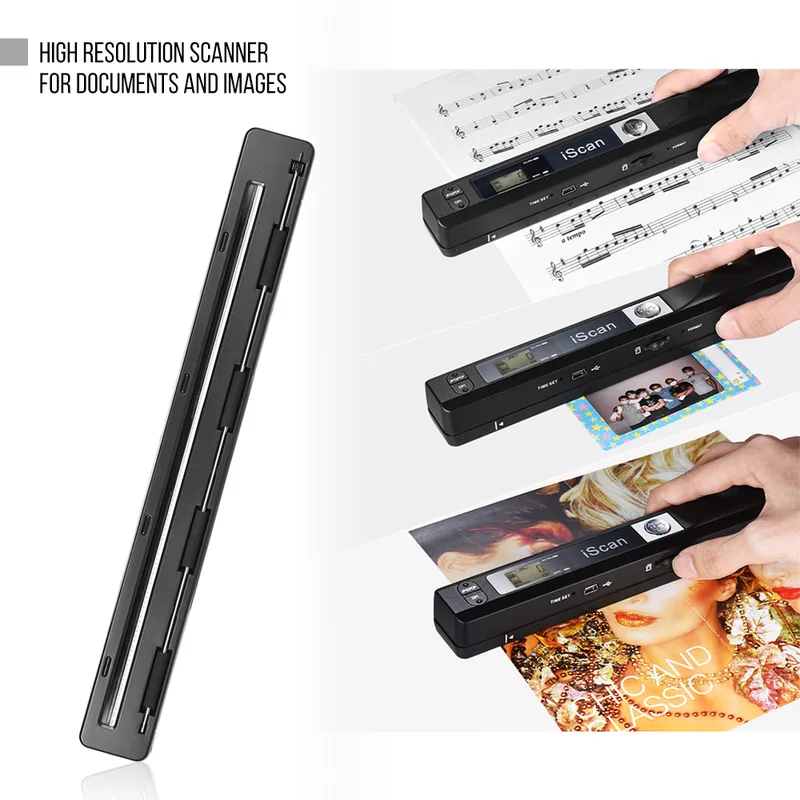 CleverScan Επαναστατικό, Αυτόνομο, Φορητό Έγχρωμο scanner Σάρωση σε 3 δευτερόλεπτα Υψηλή Ανάλυση Σαρώνει τα Πάντα Φωτογραφίες Βιβλία Έγγραφα Εφημερίδες Αντικείμενα.