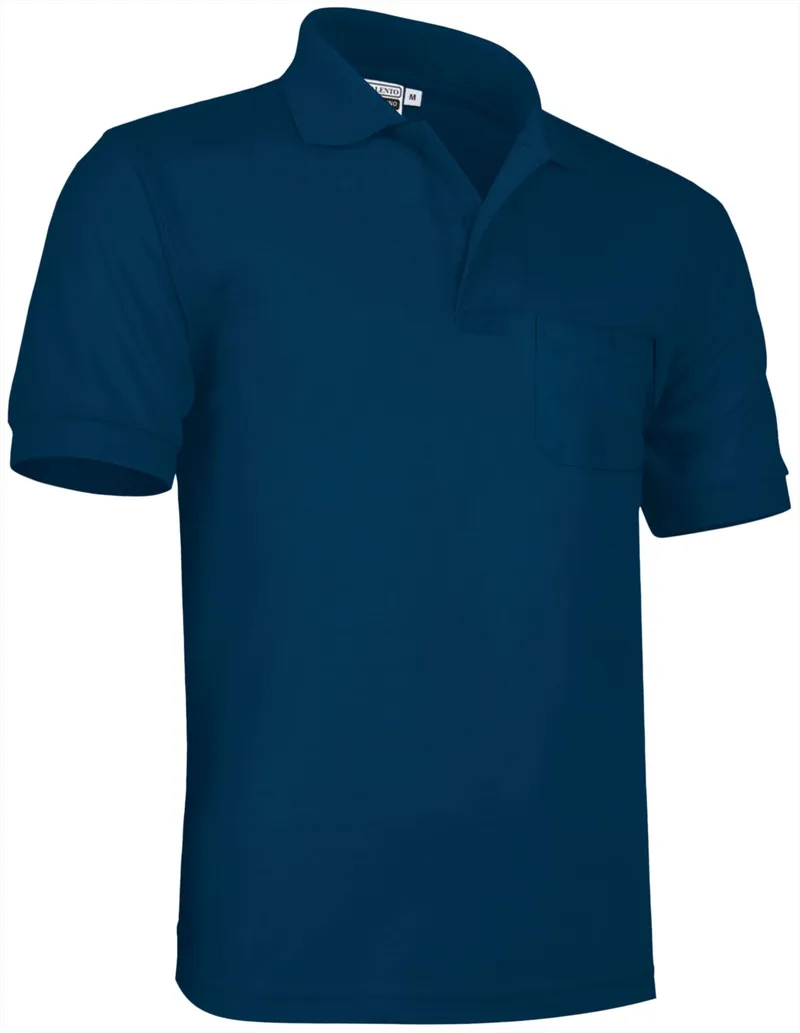 Κοντομάνικο Polo Shirt NEPTUNO Valento POVAMIBMR Orion Navy Blue