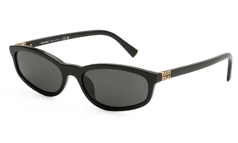 MIU MIU ΓΥΑΛΙΑ ΗΛΙΟΥ MIU MIU A06S 16K08Z 5417 A06S Μαύρο