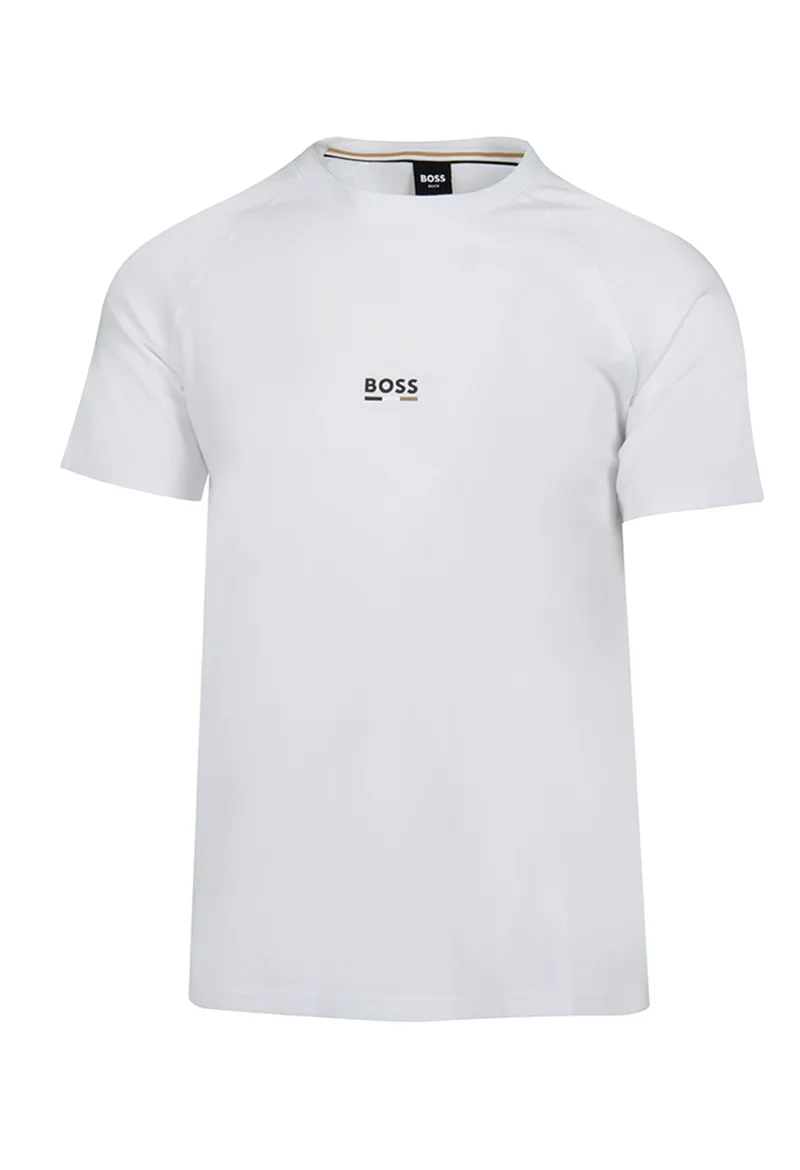 ΑΝΔΡΙΚΟ T-SHIRT BOSS RN ΠΡΟΣΤΑΣΙΑ UPF ΕΚΡΟΥ