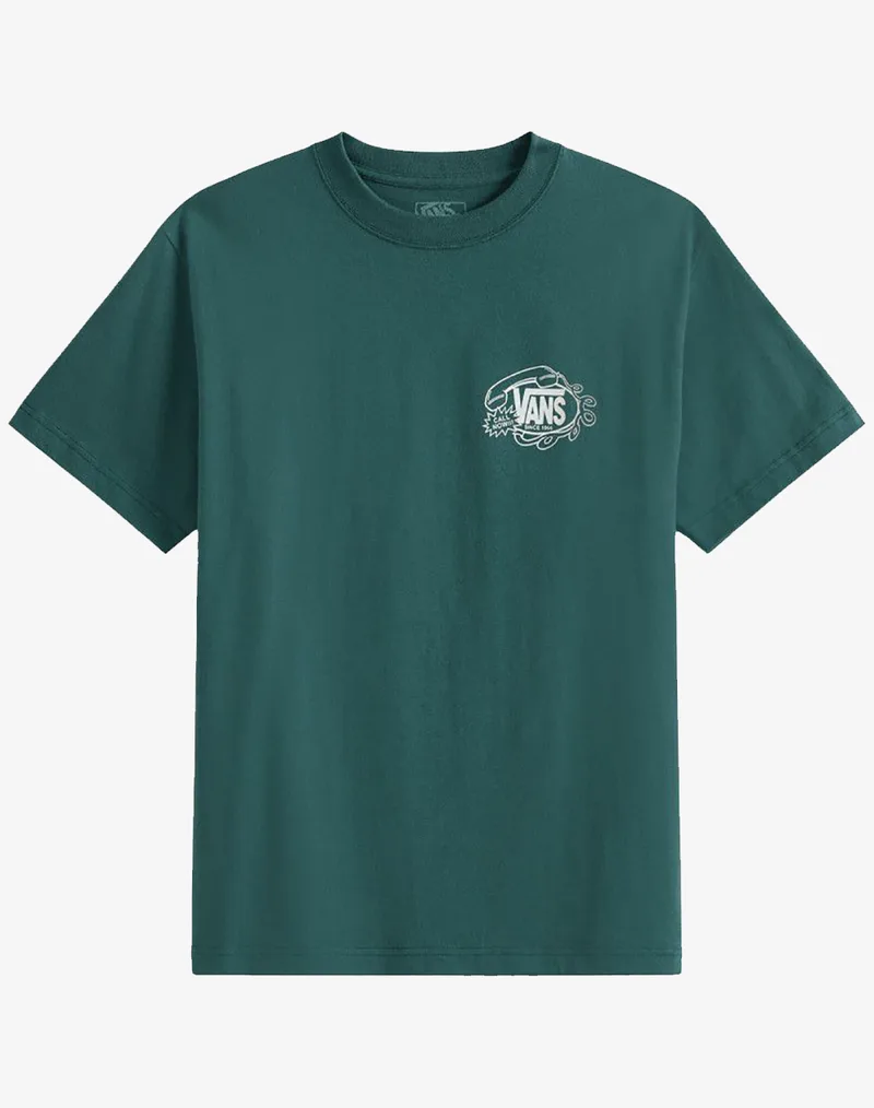 VANS Hot Lines SS Tee VN000SYBFRJ1-VNFRJ Green